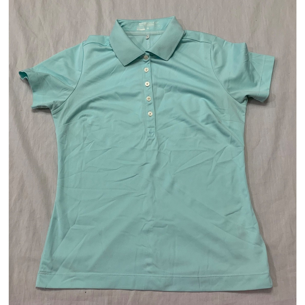 🫐 NIKE GOLF TOUR PERFORMANCE DRI FIT WOMENS ATHLETIC SHIRT SIZE M 🫐